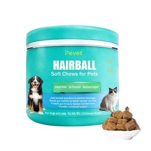 Integratore Masticabile Personalizzato Pevet per <span class=keywords><strong>Gatti</strong></span> e Cani: Favorisce l'Eliminazione delle Palline di Pelo e Previene l'Intasamento Gastrointestinale - Product Image 2