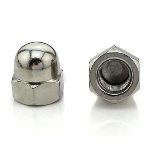 M6 M8 Thép Carbon Phẳng Cap Nuts Nhà Máy Bán Buôn Dài Hex Mặt Bích Dome Cap Nuts - Product Image 2