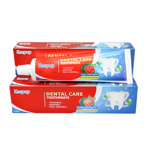 Vente en gros de dentifrice à usage domestique logo personnalisé goût pastèque aromatisé chimique Anti-carie soins dentaires blanchiment des dents voyage - Product Image 2
