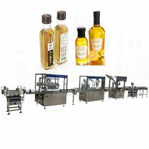 Automatic olive oil filling machine 100ml 500ml 750ml vinegar bottling complet line