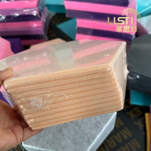 แผงอะคูสติกสีชมพูเทาหกเหลี่ยม-12แพ็คออกแบบ DIY ไอเดียสำหรับสตูดิโอตกแต่งสำนักงานตัด<span class=keywords><strong>เสียง</strong></span>รบกวน - Product Image 4