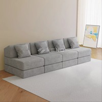 Canapé d'angle 3-en-1 personnalisable en usine, mobilier de salon, canapé sectionnel au design moderne, mobilier de détente pour enfants