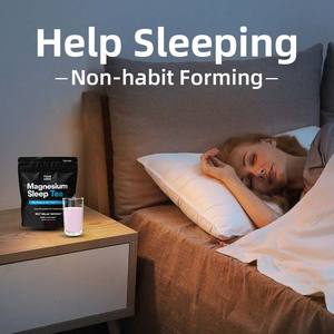 Thé de sommeil au magnésium de marque privée soutien sans mélatonine qualité du sommeil supplément sans accoutumance - Product Image 2