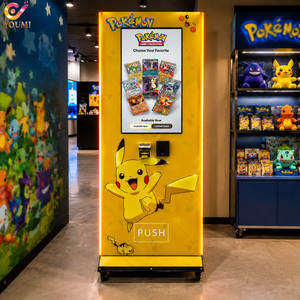 Distributeur automatique de cartes à collectionner intelligent avec <span class=keywords><strong>paiement</strong></span> sans espèces et écran tactile 32 pouces pour la vente de cartes Pokémon - Product Image 1