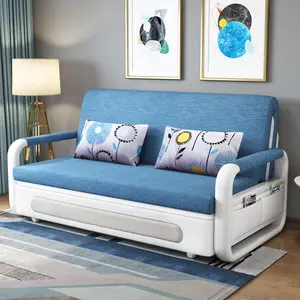 Sofá-cama Youtai 2024 com economia de espaço, sofá-cama dobrável com armazenamento, sofá-cama para móveis de sala de estar