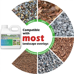 Adhesivo para Mulch para Paisajismo, para Grava, Piedras, Madera y Corteza, Mejorado y de Larga Duración, No se Obstruye Fácilmente, para Jardín y Patio - Product Image 1