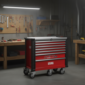 Gabinete de Herramientas Usag Racing 519 con 7 Cajones, Rodante, para Taller, Color Rojo - Product Image 3