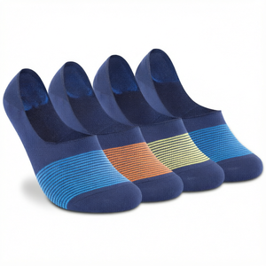 Calcetines Invisibles Transpirables para Hombre, Calcetines Finos de Punto para Zapatillas Deportivas, para Caminar a Diario - Product Image 1