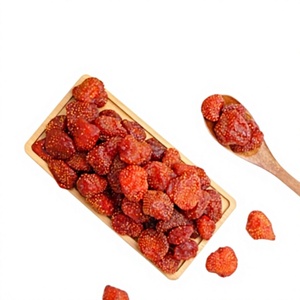 Rodajas de Fresa Secas Naturales y Suaves para Ingredientes de Panadería, Cobertura de Cereales y Snack Saludable de Fruta Deshidratada al por Mayor - Product Image 1