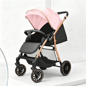 <span class=keywords><strong>Carrito</strong></span> de Bebé Todoterreno Compacto, Lavable y Duradero JXB High Landscape, Ideal para Viajes en Avión - Product Image 4