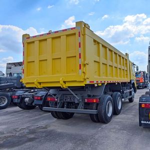 Camion benne poids lourd diesel Howo d'occasion 6x4 à 10 roues avec moteur Weichai et direction à gauche, vente chaude - Product Image 3