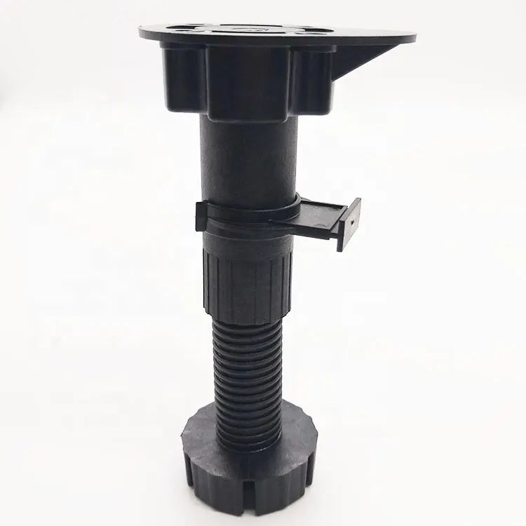 Popular black white furniture fittings ABS/PP kitchen legs plastic adjustable leveling furniture kichen feet