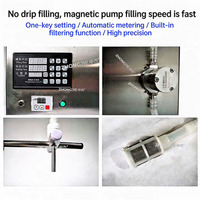 Machine de remplissage semi-automatique électrique haute précision Zhongjie pour liquides et pâtes, idéale pour les bouteilles en verre/plastique à grand débit