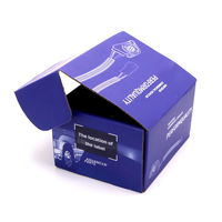 Carton ondulé imprimé sur mesure, impression offset couleur, laminage mat, boîte d'expédition pour pièces détachées automobiles
