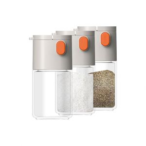 Dosificador de Sal y Pimienta en Polvo con Tapa de Rosca, 180 ml, Doble Boca, Multifuncional, para Condimentos Domésticos - Product Image 1