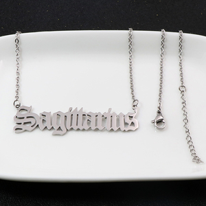 Collana Oroscopo Gioielli Segno Zodiacale Sagittario Collana Personalizzata in Argento Oro Oro Rosa 12 Segni Zodiacali per Regalo di Compleanno - Product Image 2