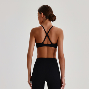 <span class=keywords><strong>Soutien</strong></span>-<span class=keywords><strong>gorge</strong></span> <span class=keywords><strong>de</strong></span> sport pour femme à col en V profond, <span class=keywords><strong>bretelles</strong></span> réglables, dos croisé, pour yoga, fitness, gym, course à pied et activités <span class=keywords><strong>de</strong></span> plein air - Product Image 5