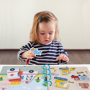 Autocollant Montessori pour enfants, jouets d'éveil éducatifs, silencieux et occupés, livres sensoriels d'apprentissage précoce pour enfants, garçons et filles - Product Image 3