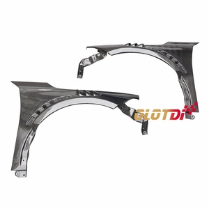 ชุดตัวคาร์บอนไฟเบอร์สไตล์ H1 otd ตัวแยกบังโคลนด้านข้างคาร์บอนสีดำขัดเงาสูงสำหรับ Type R FL5 2022-2023 - Product Image 5