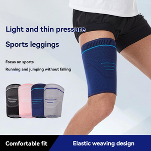 Wholesale High Elastic <strong>Thigh</strong> Brace Nylon <strong>Thigh</strong> <strong>Supports</strong> Compression <strong>Thigh</strong> Sleeve Men Women - Product Image 2