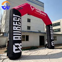Arche publicitaire gonflable durable en Oxford, grand portail d'entrée personnalisé pour événements et promotion de lancement