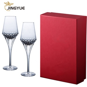 Vente en gros de luxe fait main cristal Whisky Cognac Brandy Snifter pour verres à champagne Tasse de dégustation de <span class=keywords><strong>vin</strong></span> avec boîte cadeau pour le <span class=keywords><strong>vin</strong></span> - Product Image 5