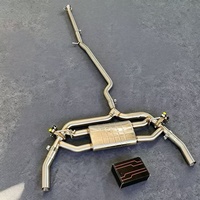 Échappement arrière haute performance DZ en acier inoxydable 304 pour Mercedes Benz CLA200 CLA220 CLA250 CLA260 avec commande de soupape