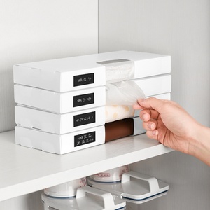China Factory White <b>Folding</b> Kitchen Fresh Bag Garbage Bag <b>Storage</b> <b>Box</b> Plastic Bag Finishing <b>Box</b> - Product Image 2
