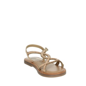 Sandali piatti di tendenza alla moda naturale Scio Top con sottopiede piatto leggero in TPR - Product Image 5