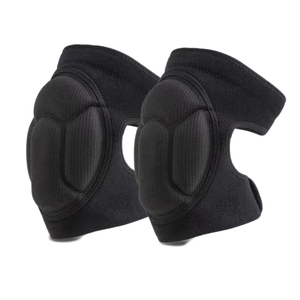 Genouillères <span class=keywords><strong>de</strong></span> sport en néoprène épais pour football et volleyball, antidérapantes, anti-collision, support réglable et respirant - Product Image 2