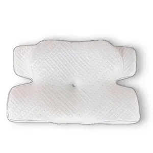 现货新产品记忆泡沫枕头睡眠带定制标志防打鼾轮廓cpap枕头