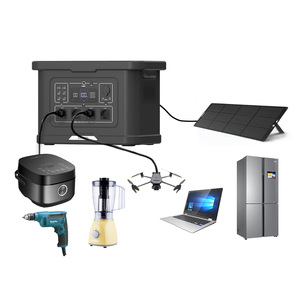 Estación de Energía Portátil Lifepo4 para Almacenamiento en el Hogar, Carga Rápida, Generador Solar de 3000w, Estación de Energía Portátil de 2000w, 2400w - Product Image 1