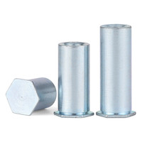 Factory Direct Supply Blind Hole Hexagon Standard Panel Fasteners BSO Self Clinching Standoff for Sheet Metal
