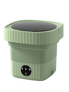 Mini Lavadora Portátil Plegable de 6L, Esterilizadora y Deshidratadora para Ropa de Bebé y Ropa Interior, Lavadora de Viaje con Secadora - Product Image 6