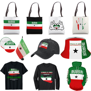 OEM Factory Direct <strong>Selling</strong> Red White Green Color Innovative Product Gift Promotional Large Outdoor Somaliland <strong>Flag</strong> - Product Image 1