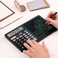 Nouvelle Tablette à Dessin Électronique Newyes Calculatrice 12 Chiffres avec Bloc-notes Écriture LCD