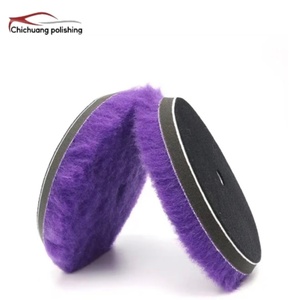 Tampons <span class=keywords><strong>de</strong></span> polissage en <span class=keywords><strong>laine</strong></span> <span class=keywords><strong>de</strong></span> 3 pouces, boule <span class=keywords><strong>de</strong></span> <span class=keywords><strong>laine</strong></span> pour polir les surfaces peintes et réparer les petits rayures - Product Image 5