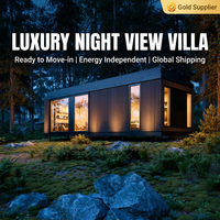 Villa modulaire préfabriquée de luxe pour retraite en montagne et hébergement dans un complexe touristique pittoresque
