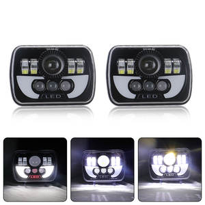 Faro LED de Alta Calidad 5x7 de 7 Pulgadas, 40W, Chip 5050, 9-36V, Luz Alta/Baja, DRL, H4, 6000K, 6000 Lúmenes - Product Image 5