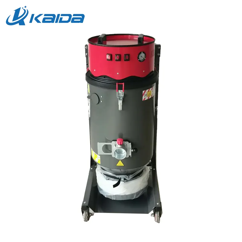 KAIDA Single Phase Power Industrial vacuum cleaner with HEPA filter for concrete floor dust extractor