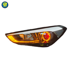 YU GUANG per <span class=keywords><strong>Hyundai</strong></span> TUCSON 2015 2016 2017 2018 Accessori Auto Fari Anteriori a LED Potenziati con Occhi Demoniaci - Product Image 2