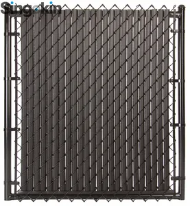 Customized 4ft 5ft 6ft 8ft Hdpe Pds Commercial Chain Link Fence Polyethylene Privacy Slats