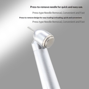 Extracteur dentaire pneumatique haute vitesse à 45 degrés, silencieux, standard pour téléphone portable, pour extraction orale à angle inversé des dents de sagesse impalpables - Product Image 2