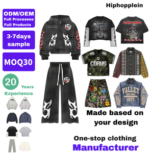 Abbigliamento Streetwear Personalizzato con Logo ODM OEM Produttori T-Shirt Felpe con Cappuccio Giacche Maglioni Pantaloncini e Tute - Product Image 1
