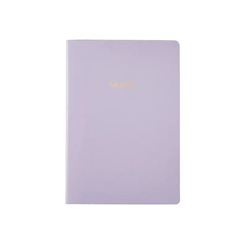 YS52 Hot Sale Custom PU Leather Soft Cover A5 Small Notebooks Rose Gold Diary Journal