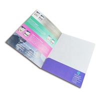 Zuoluo-Carpeta de presentación con papel de calidad, carpeta de presentación de tamaño A4 con papel artístico de 300gsm