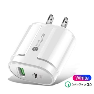 Caricabatterie per Telefono 20W Best Seller QC3.0 Tipo C USB Caricatore da Muro Presa US/EU Ricarica Rapida Adattatore di Alimentazione USB-C per <span class=keywords><strong>iPhone</strong></span> 15 16 17 - Product Image 3