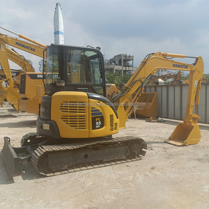 เครื่องขุด5ton PC55-2 Komatsu ที่ใช้แล้วสำหรับขายส่วนประกอบหลักได้แก่เครื่องยนต์และปั๊ม - Product Image 2