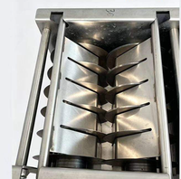 Coupe-viande commercial électrique automatique en acier inoxydable pour la transformation de la viande fraîche, trancheuse à viande, coupe-lanières de viande