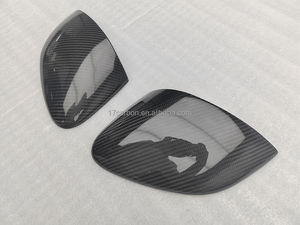 Kit de Carcasa para Espejos Laterales de Fibra de Carbono Seca 3K Twill <span class=keywords><strong>Areo</strong></span> para Ferrari Portofino - Product Image 3